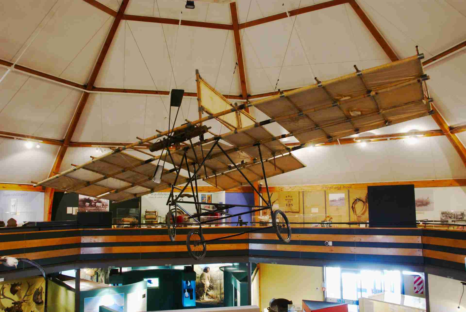 Replica of Pearse's aeroplane at the South Canterbury Museum