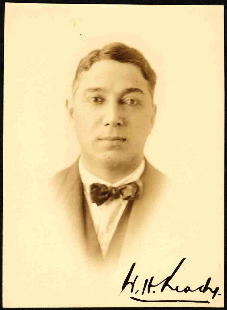 Portrait photograph of Peter Buck from the 1920s